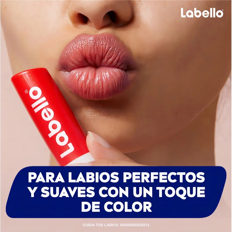 Bálsamo Labial Protector Humectante Labello Fresa 4.8g