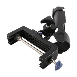 Sarini Angelrutenhalter für Angelboote, 360 Grad drehbar, verstellbar, Power Lock, Angelrutenständer, große Klemmöffnung, klappbarer Rutenhalter für Kanus, Kajaks, einfache Installation