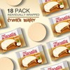 Fiorella Crunch Wafer Cookies, White Chocolate Covered Crispy Thin Crunch