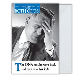 Father's Day Card From Both Of Us, Humorous Father's Day Card, Fathers Day Card, Father s Day Card, Father's Day Cards, Fathers Day Cards, Father s Day Cards,