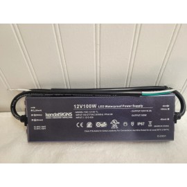 Bingotec 100W 12 Volt LED Power Supply, Waterproof IP67 LED Driver, 100V AC to 12V DC