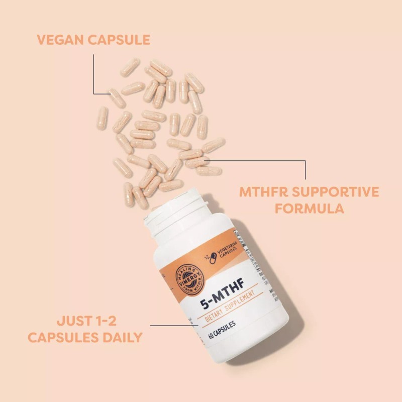 Vimergy 5-MTHF, 60 Servings – Healthy Mood Support Supplement
