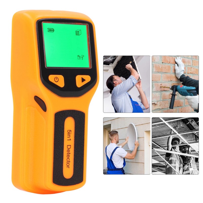 Stud Finder Wall Scanner Sensor 5 in 1 Detector LCD