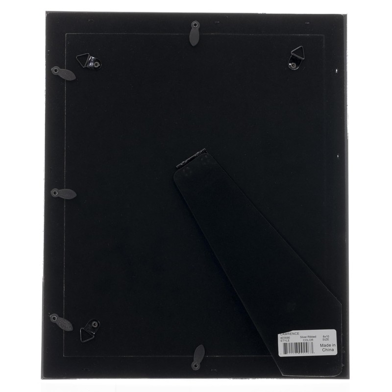 Lawrence Frames 8x10 Crestmore Frame - Silver Ribbed