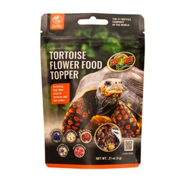 Zoo Med Tortoise & Box Turtle Flower Food Topper 0.21 oz.