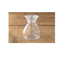 ガラスの手作りミニ醤油さし クリア