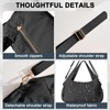 NAARIIAN Small Tote Bag for Women with multi Zipper Waterproof