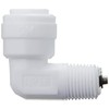 Fixed Elbow Check Valve 1/8 MPT x 1/4 Qucik Connect