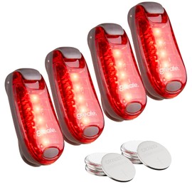 Greate LED Flashing Light School Bag - Light Clip Small, Lightweight & with Velcro Strap - LED Safety Light School Bag, Flashing Light, Light Clip Children, School Bag Light Pendant, Backpack Light
