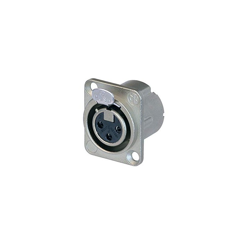 Neutrik NC3FD-LX Chassis Socket Recessed Jack High Quality Connection for