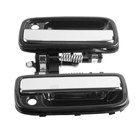 2PCS Door Handle fits for 1995 1996 1997 1998 1999 2000 2001 2002 2003 2004 Toyota Tacoma 2004-2012 Hilux Outside Front Left Driver & Right Passenger Door Handles OE# 769MX 768MX