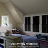 Kromapolis Blackout Window Privacy Film Total Light Blocking Room Darkening