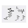 Azeeda 4 x 'Fledermäuse' Temporäre Tattoos - Wasserfest, Hautfreundlich &