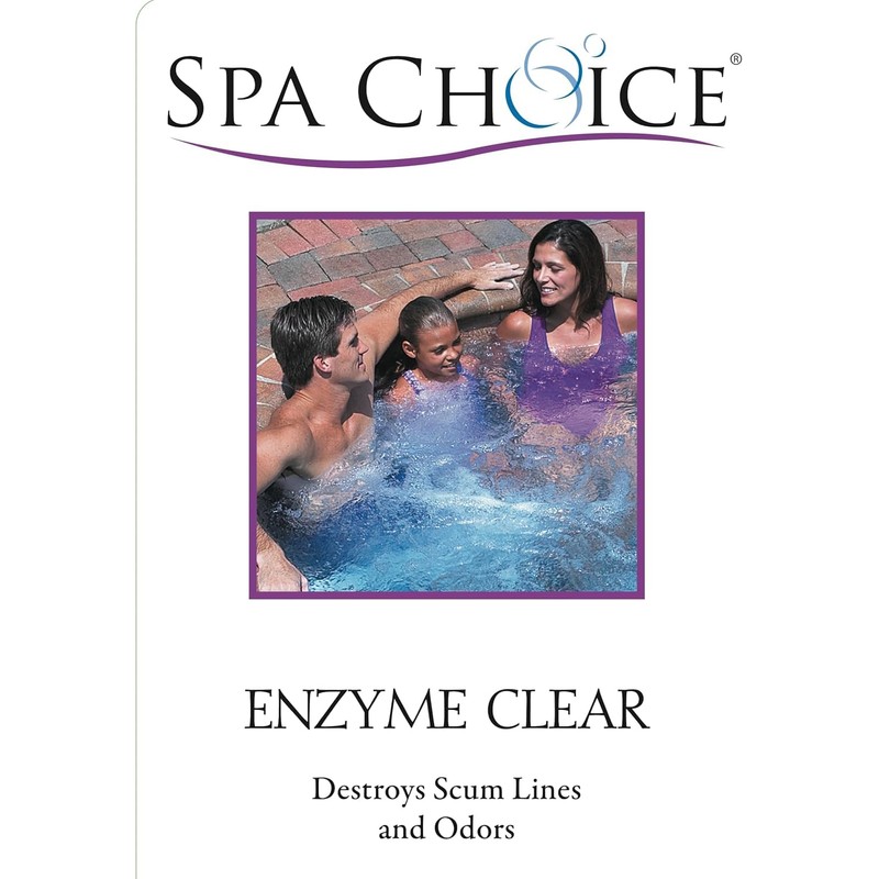 SpaChoice 1-Pint 6-Pack Premium Hot Tub Enzyme Clear, Spa Clarifier