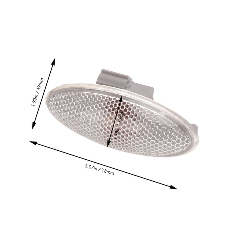 2 Luces de Marcador Lateral, Repuesto de Lámpara de Señal