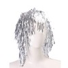 Garneck 6 Pcs Foil Tinsel Wigs Fancy Dress Shiny Wig