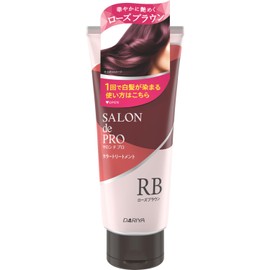 Salon De Pro Gray Hair Dye, Color Treatment, Rose Brown, 6.3 oz (180 g)