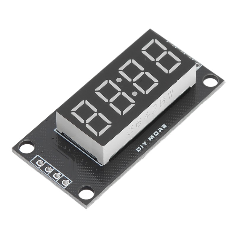 4 Sets Digital Tube Display Module LED 4 Digit 7