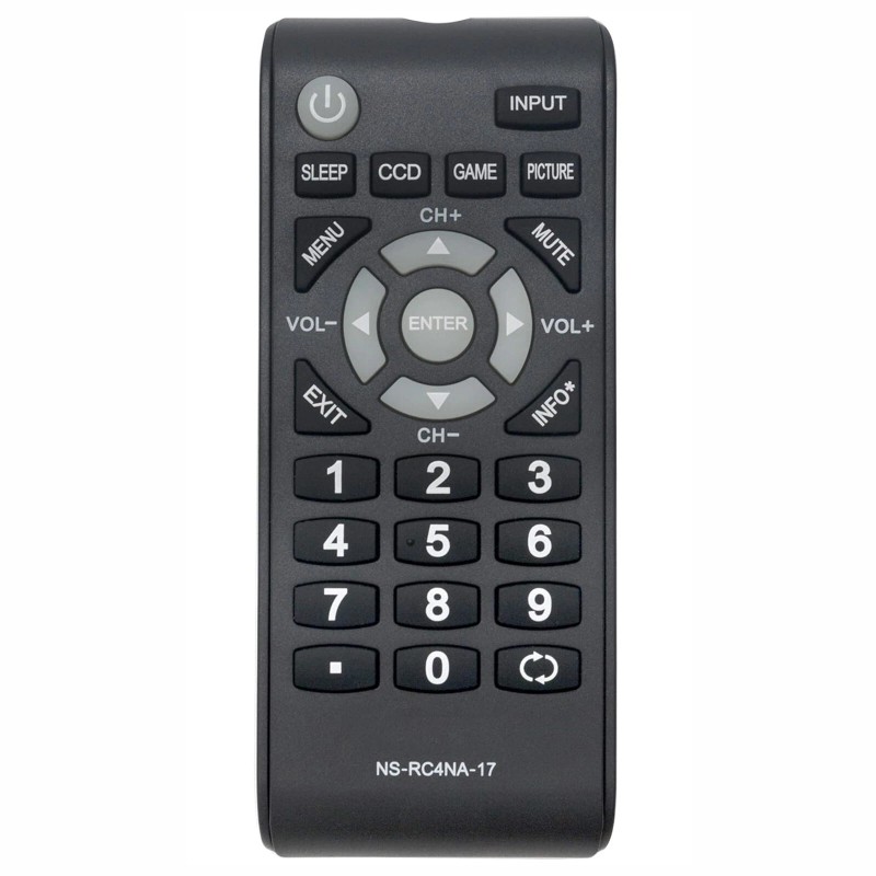 For Insignia New NS-RC4NA-17 Replaced Remote for Insignia TV NS-32D310MX17