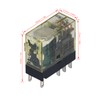 10Pcs Power Relay Miniature Thin Electronic Component 2 NO 2