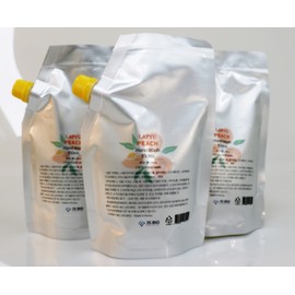 Lapu Foam Hand Wash Peach Fragrance Refill - 350ml x 6 / 라퓨 거품 핸드워시 복숭아향 리필용 - 350ml x 6개