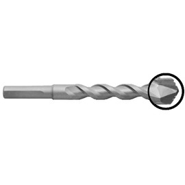 Relton 1/4 X 4 In. Groo-V Tip Multi-Purpose Masonry Bit