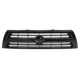 HECASA Front Bumper Grille Compatible with 1999-2000 Toyota 4Runner 5311135460 5311135450C0 TO1200227 Grill Black Shell With Gray Insert Plastic (ABS) Painted