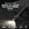 OLIGHT Baton3 Pro Max 2500 Lumens Rechargeable Compact EDC Light