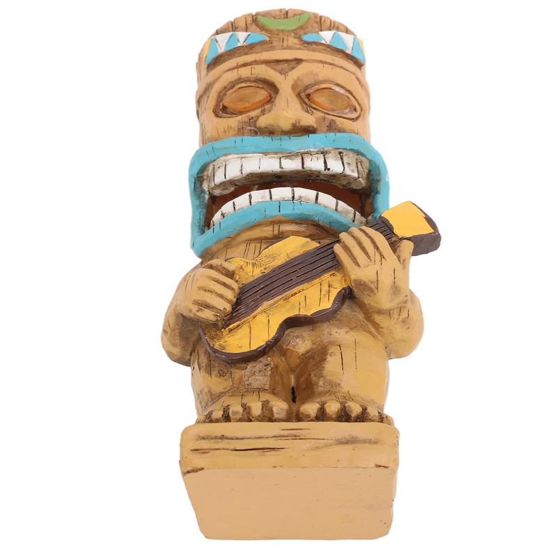 Totem Statues Solar Light Resin Garden Solar Light Ornament For
