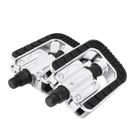 k1155 Bike Pedal, Save More Space Pedal Folding Bike Folding Pedal, With Reflective Strip Bicycle Modified Accessory for Road Bicycle