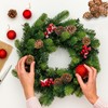 Bacucine Natural Pine Cones 200pcs Christmas Dried Flowers Dried Pine