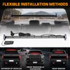 XRIDONSEN 35 inch Traffic Advisor Red Emergency Light Bar 48