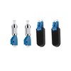 2 pcs FC Male to LC Female Fiber Adapter 9/125