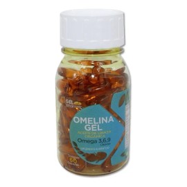 Omelina Gel Aceite De Linaza Omega 3, 6, 9 | 60 Cápsulas Sabor No