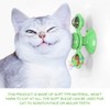 GBSYU Interactive Windmill Cat Toys with LED Light Ball Suction