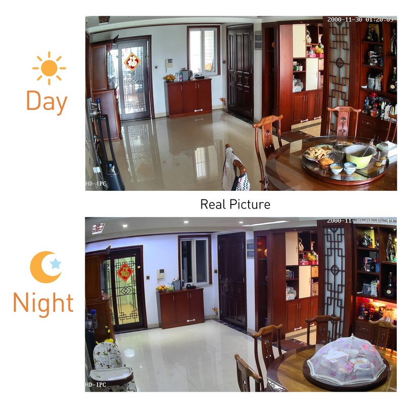 REVODATA Mini POE IP Camera, 5 Million Pixels Compact Indoor