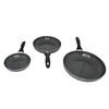 IMUSA Ceramic Nonstick Frying Pan Set, 3-Piece – 7”, 9”