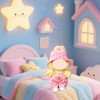 Doll Clothes Accessories, Doll Clothes, Pink Overalls and Hat with