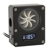 PC Water Cooling Meter, 12V 3pin G1/4 Thread Acrylic Rustproof