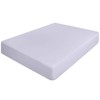 Double fitted sheet,White Microfibre bed sheets Deep Pocket 12 inch