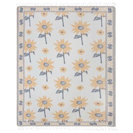 Sand Cloud Extra Large Turkish Beach Towel - Sand Free - 100% Organic Turkish Cotton Yarn - Quick Dry Towel for Beach, Picnic Blanket or Throw - As Seen on Shark Tank - Soraya