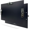 Three Black Clip Aluminum 11x17 Clipboard Metal A3 Hangable Cliping