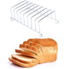 Toast Bread Rack Holder, Stainless Steel 8 Slice Holes Toast