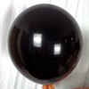 18 Inch 10 Pack Black Balloons KIRIKOU Big Large Round