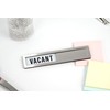 Stainless Steel Vacant/Occupied Privacy Sign for In Out Office Room