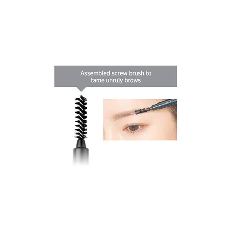 BOM 3 in 1 Triple Edge Eyebrow Pencil with Blender