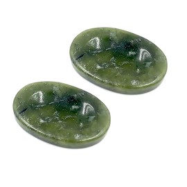 Connemara Marble Set of 2 Worry Stones (2 Pieces) Direct from Ireland.