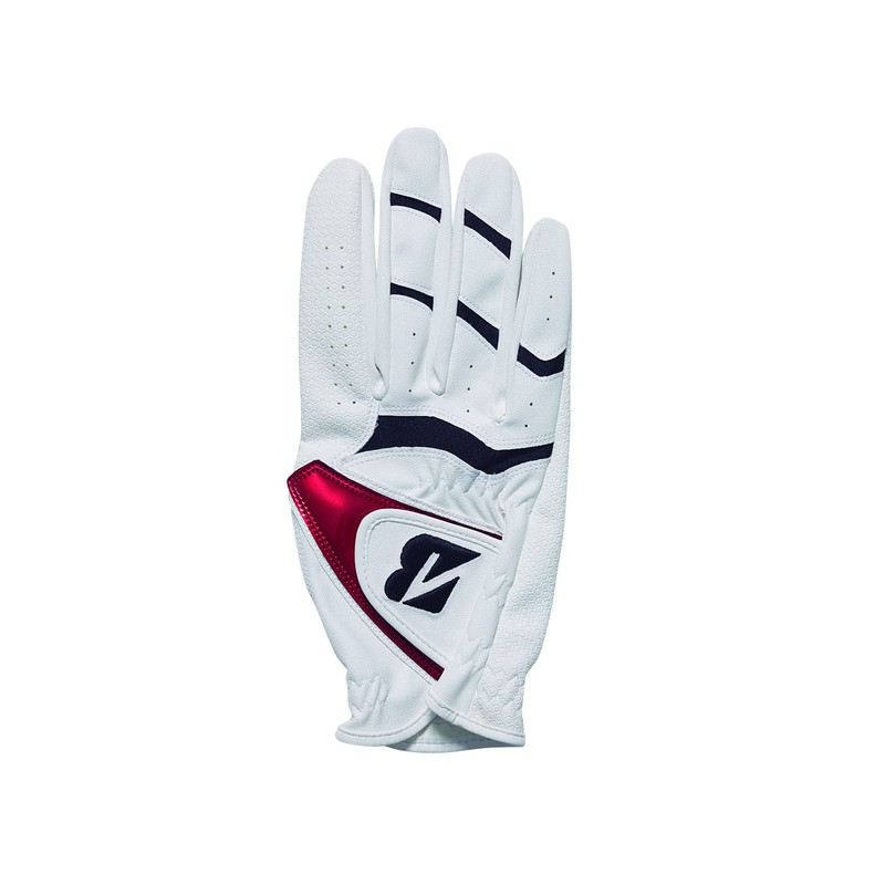 Bridgestone Strong DUAL GLG21 Golf Gloves Men's White/Red 25cm