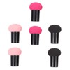 WOONEKY 6PCS Mushroom Makeup Blending Sponges Dual Use Wet Dry