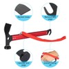 Tent Hammer, 3 Colors Portable Aluminium Alloy Handle Outdoor Camping